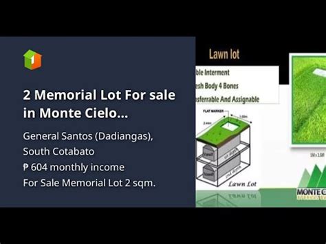 2 Memorial Lot For sale in Monte Cielo Memorial Garden, .